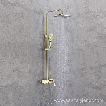 3 Function Supporting Chrome Shower Faucet Set